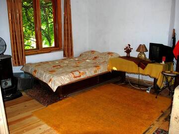 Фото номера Трехместный номер с общей ванной комнатой Загородные дома Guest House Four Pines г. Бели-Осым 3